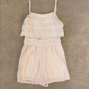 Cream Colored Romper